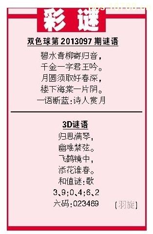 揭秘双色球，公益时报谜面总汇的奇妙世界