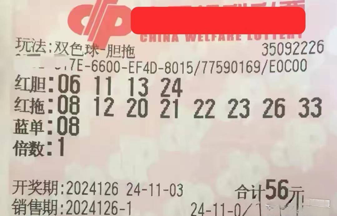 双色球124期，彩民热情不减，晒票热潮再起
