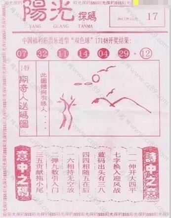 2015年阳光探码图，双色球背后的神秘与希望2015108期双色球开奖号
