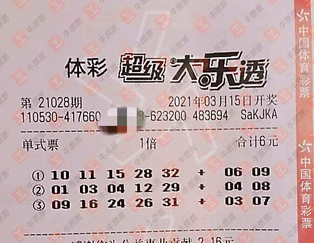 提前晒票，大乐透的乐趣与期待大乐透提前晒票最新今天
