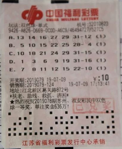 双色球2043期揭秘与彩民心声—理性购彩票，共享公益梦双色球20043期晒票