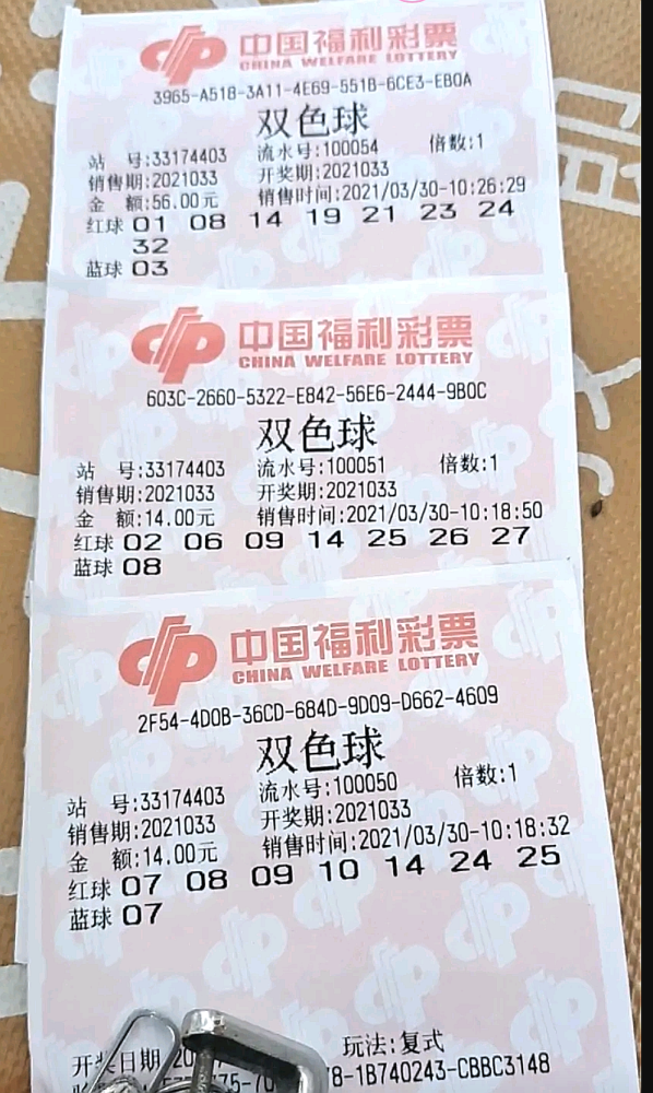 双色球单式开奖结果查询